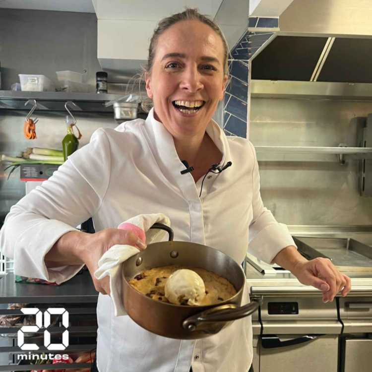 Le cookie fondant-réconfortant de la cheffe Amandine Chaignot