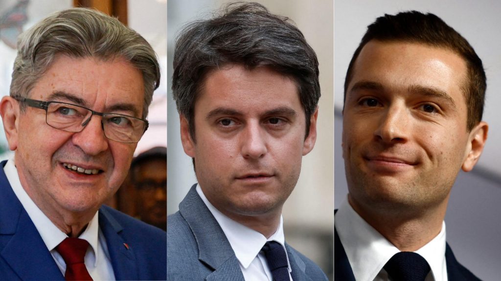 Législatives : le RN s’éloigne de la majorité absolue, la gauche en force… Découvrez la projection en sièges du Figaro Législatives : le RN s’éloigne de la majorité absolue, la gauche en force… Découvrez la projection en sièges du Figaro
