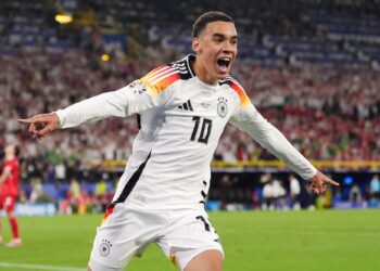 Euro 2024 : Jamal Musiala marque un but lors d’Allemagne-Danemark et signe un record