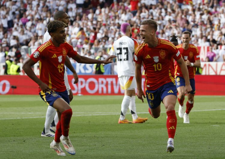 Euro 2024: l’Espagne frappe un grand coup en éliminant le pays hôte allemand au bout du suspense Euro 2024: l’Espagne frappe un grand coup en éliminant le pays hôte allemand au bout du suspense