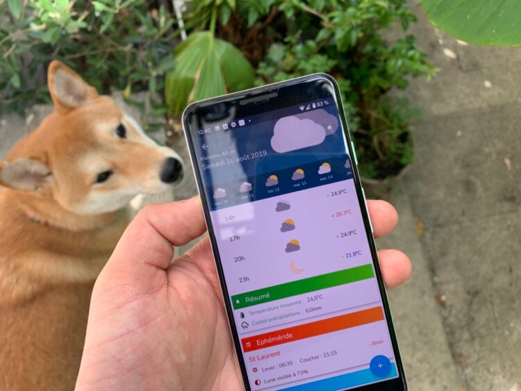 L’app de la semaine : j’utilise la même app météo que les agriculteurs L’app de la semaine : j’utilise la même app météo que les agriculteurs