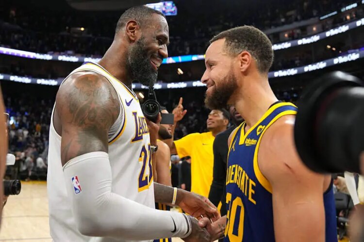 LeBron James et Steph Curry « impatients de jouer ensemble » aux JO 2024 LeBron James et Steph Curry « impatients de jouer ensemble » aux JO 2024