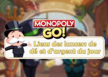 Dés (dice) gratuits Monopoly GO 6 juillet 2024