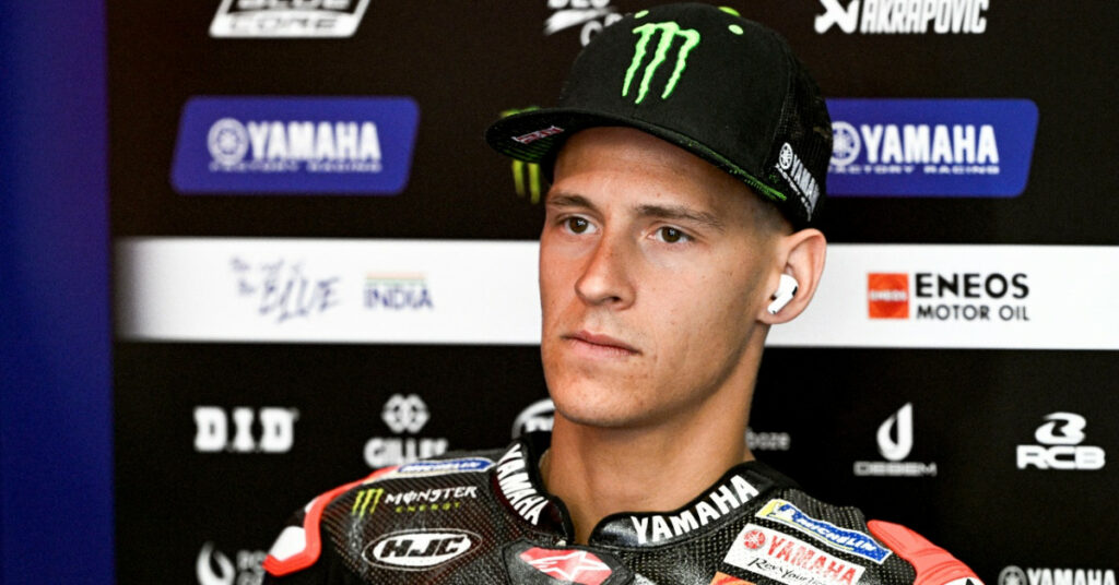 Fabio Quartararo ne fera pas de vieux os