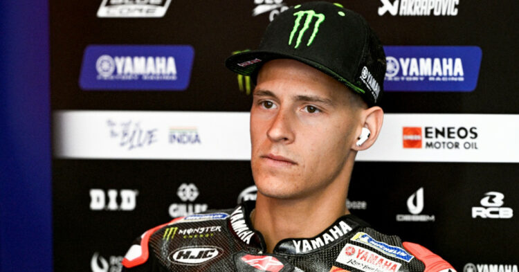 Fabio Quartararo ne fera pas de vieux os