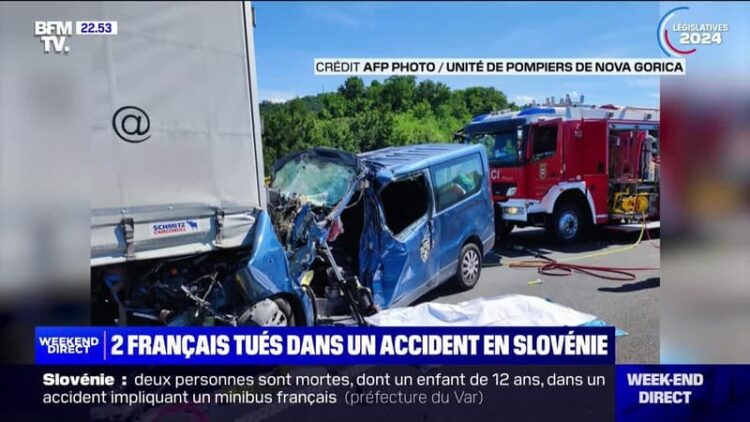 Accident de minibus en Slovénie : deux Français tués, choc dans le Var
