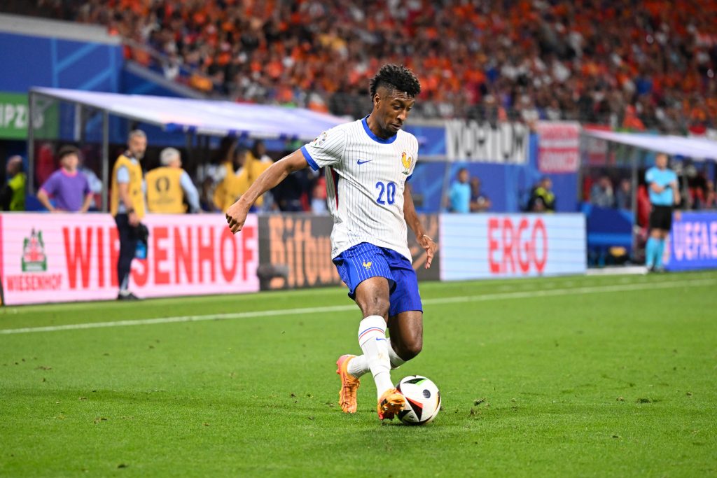 Équipe de France : Kingsley Coman touché au mollet Équipe de France : Kingsley Coman touché au mollet