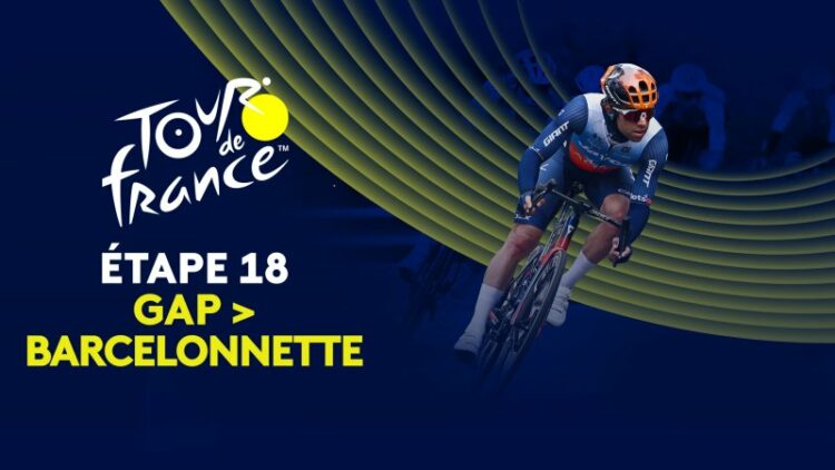 Vidéo en direct de la TV – Étape 18 : Gap > Barcelonnette Tour de France