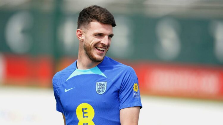 La moquerie de Declan Rice envers l’équipe de France La moquerie de Declan Rice envers l’équipe de France