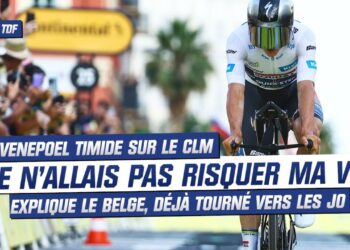 Timide sur le CLM, Evenepoel pense déjà aux JO : Je ne voulais pas risquer ma vie