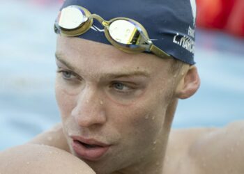 Plongez dans l’action avec Léon Marchand, Romain Cannone et Amandine Buchard lors des épreuves de dimanche!