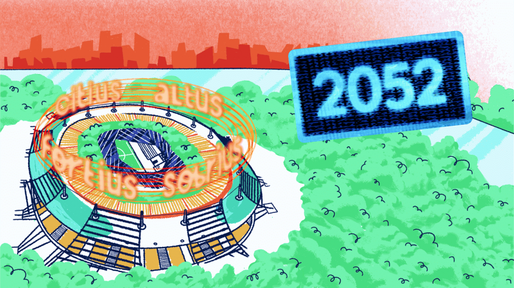Plongez dans la cérémonie d’ouverture des Jeux de Paris 2052 dans un climat plus chaud et en temps (presque) réel