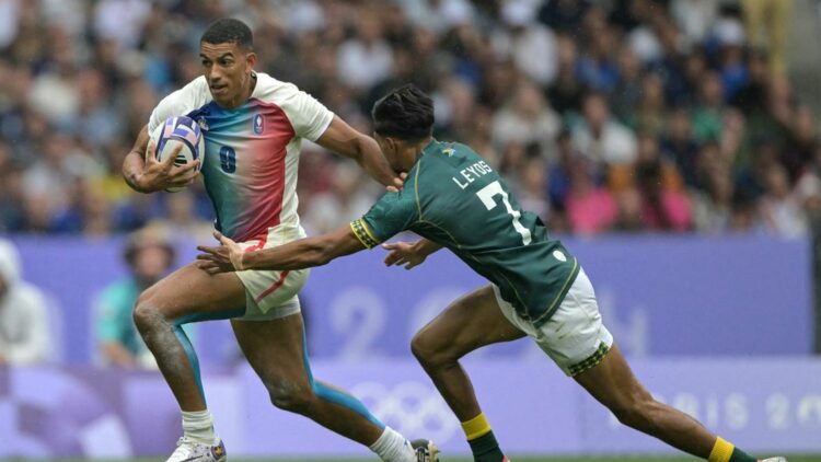 Le triomphe éclatant des Bleus d’Antoine Dupont contre les Sud-Africains en demi-finale de rugby à 7 aux JO de Paris 2024 (5-19) Le triomphe éclatant des Bleus d’Antoine Dupont contre les Sud-Africains en demi-finale de rugby à 7 aux JO de Paris 2024 (5-19)
