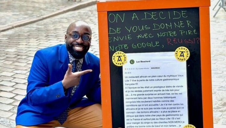 Un restaurateur du Vieux-Lille utilise un avis Google raciste pour faire parler de son établissement