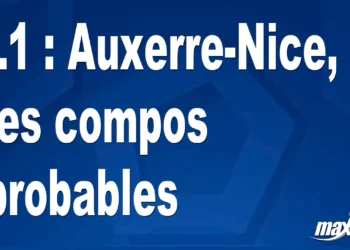 L1 : Prédictions des compositions probables pour le match Auxerre-Nice