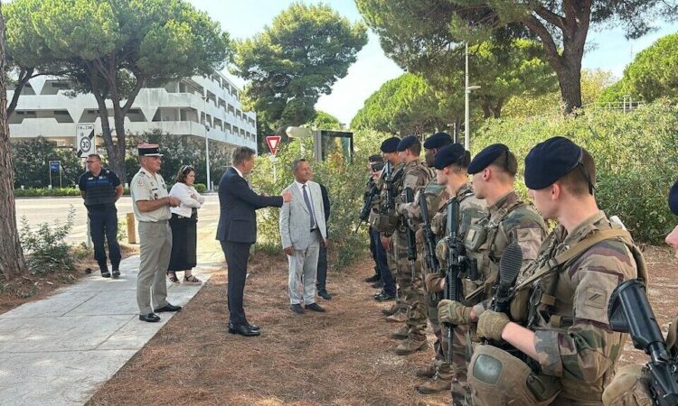 Près de Montpellier, des renforts militaires après l’attaque contre la synagogue de La Grande-Motte Près de Montpellier, des renforts militaires après l’attaque contre la synagogue de La Grande-Motte