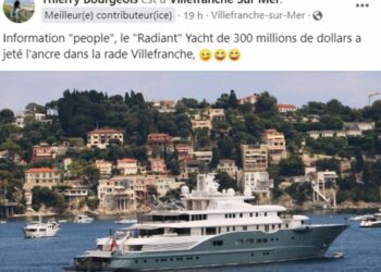 À proximité de Nice, découvrez ce yacht de luxe qui coûte 300 millions d’euros ! À proximité de Nice, découvrez ce yacht de luxe qui coûte 300 millions d’euros !
