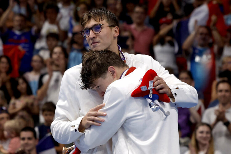 Les frères Alex et Kylian Portal, champions de l’argent et du bronze