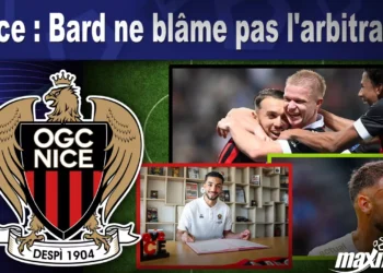 Nice : Bard excelle malgré un arbitrage difficile