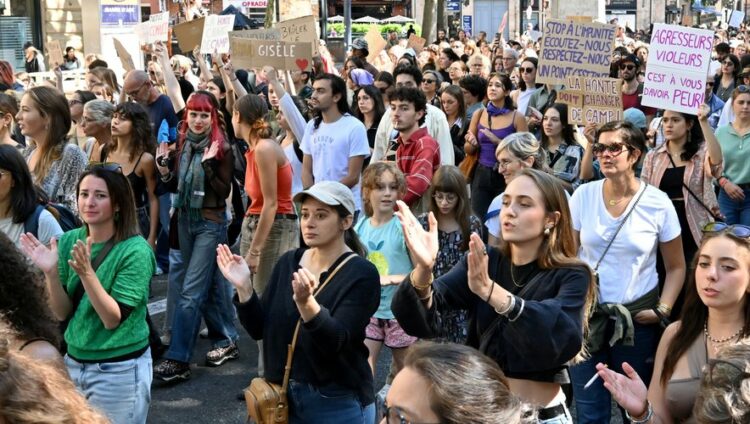 Soutien aux victimes de viols : Toulouse et la France entière se mobilisent pour dire « Nous sommes toutes Gisèle » lors du procès de Mazan