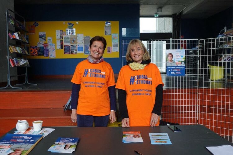 Un cabas pour un étudiant: à la recherche de parrainages