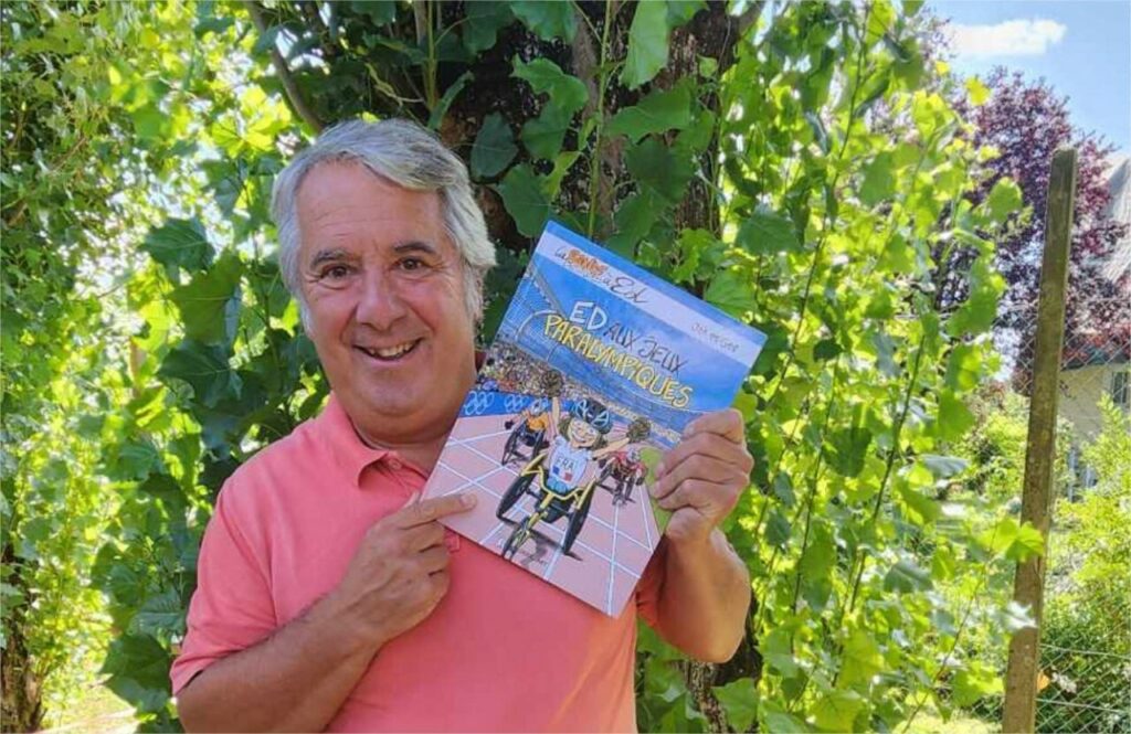 Le père de la première BD paralympique, natif de Seine-et-Marne