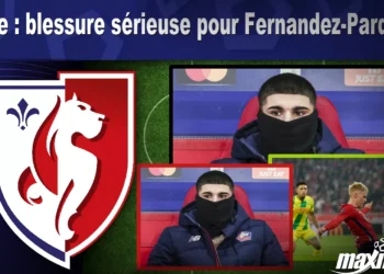 Lille : Fernandez-Pardo victime d’une grave blessure !