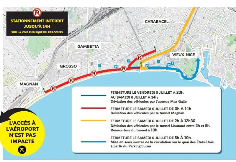 Conseils de circulation : Naviguer à travers Nice en toute sérénité