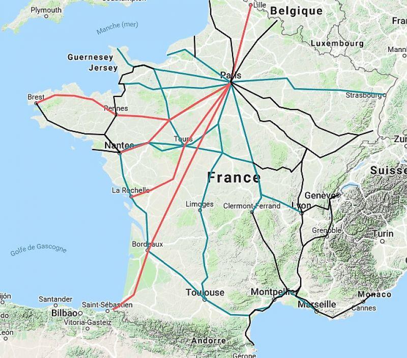 Une carte inédite pour optimiser vos voyages en train