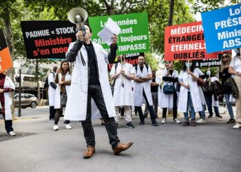 Des médecins étrangers manifestent à Paris et déposent un recours en justice – franceinfo