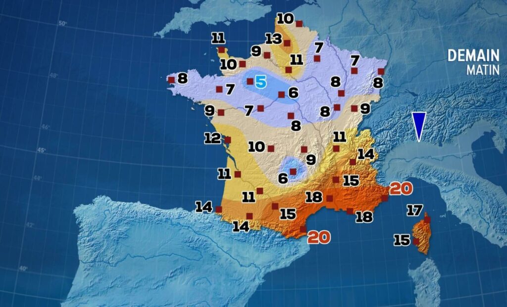 Voici ce que prévoit Météo France pour Toulouse et l’Occitanie, mercredi – actu.fr