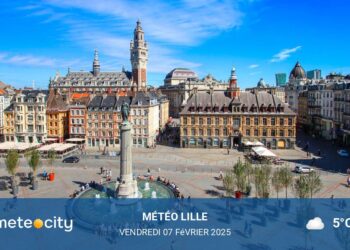 Les prévisions météorologiques du lundi 24 février 2025 à Lille et ses environs – Ouest-France