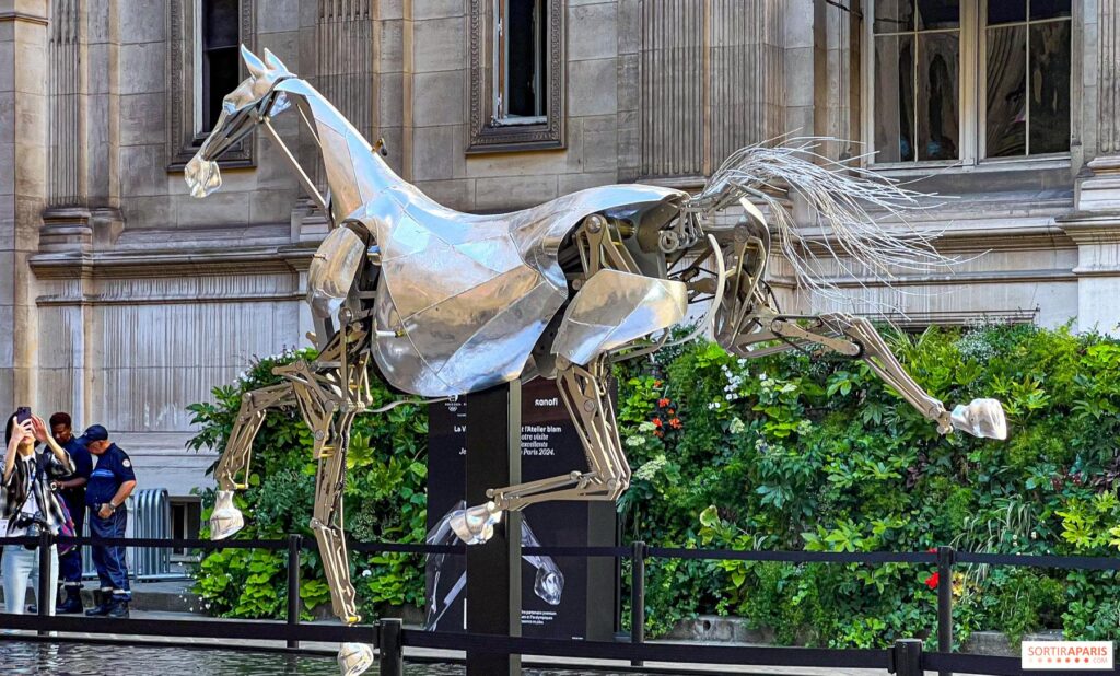 Le cheval métallique de l’ouverture des JO de Paris 2024 sera exposé à l’hôtel de ville de Lyon en mars prochain – France 3 Régions