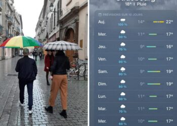 Les prévisions météorologiques du vendredi 28 février 2025 à Strasbourg et ses environs – Ouest-France