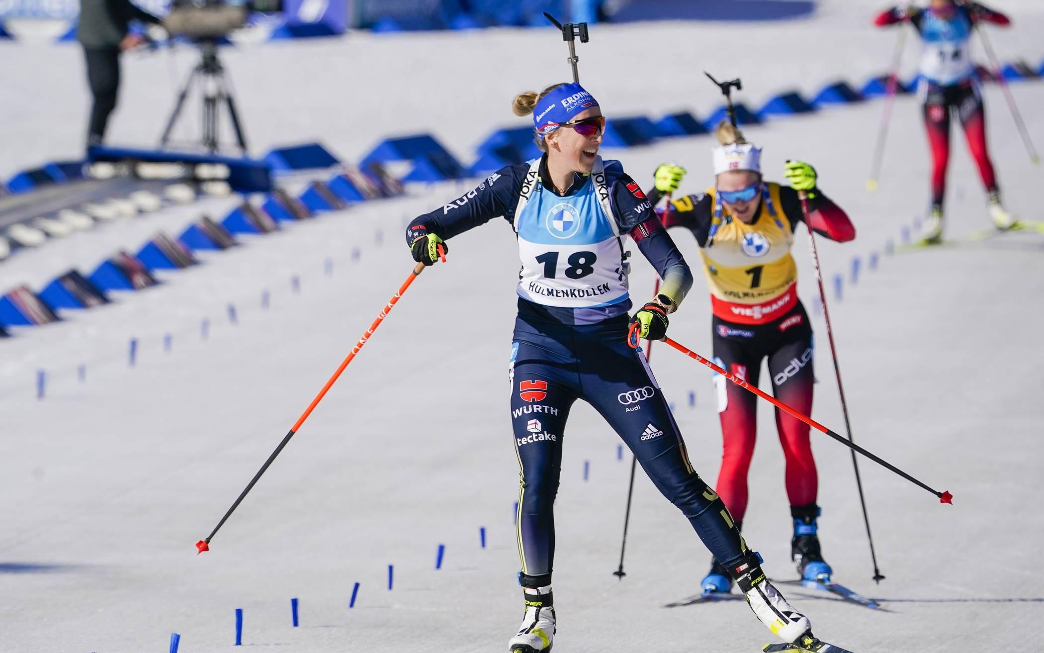 Mondiaux de biathlon : Eric Perrot s'empare du bronze sur la poursuite et offre une nouvelle médaille à la France - franceinfo