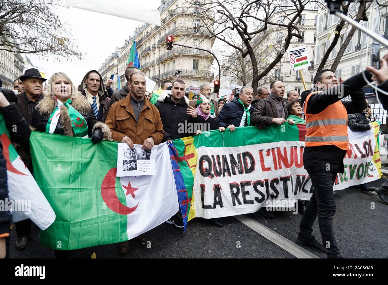 Les aspirations de la diaspora algérienne en⁣ France