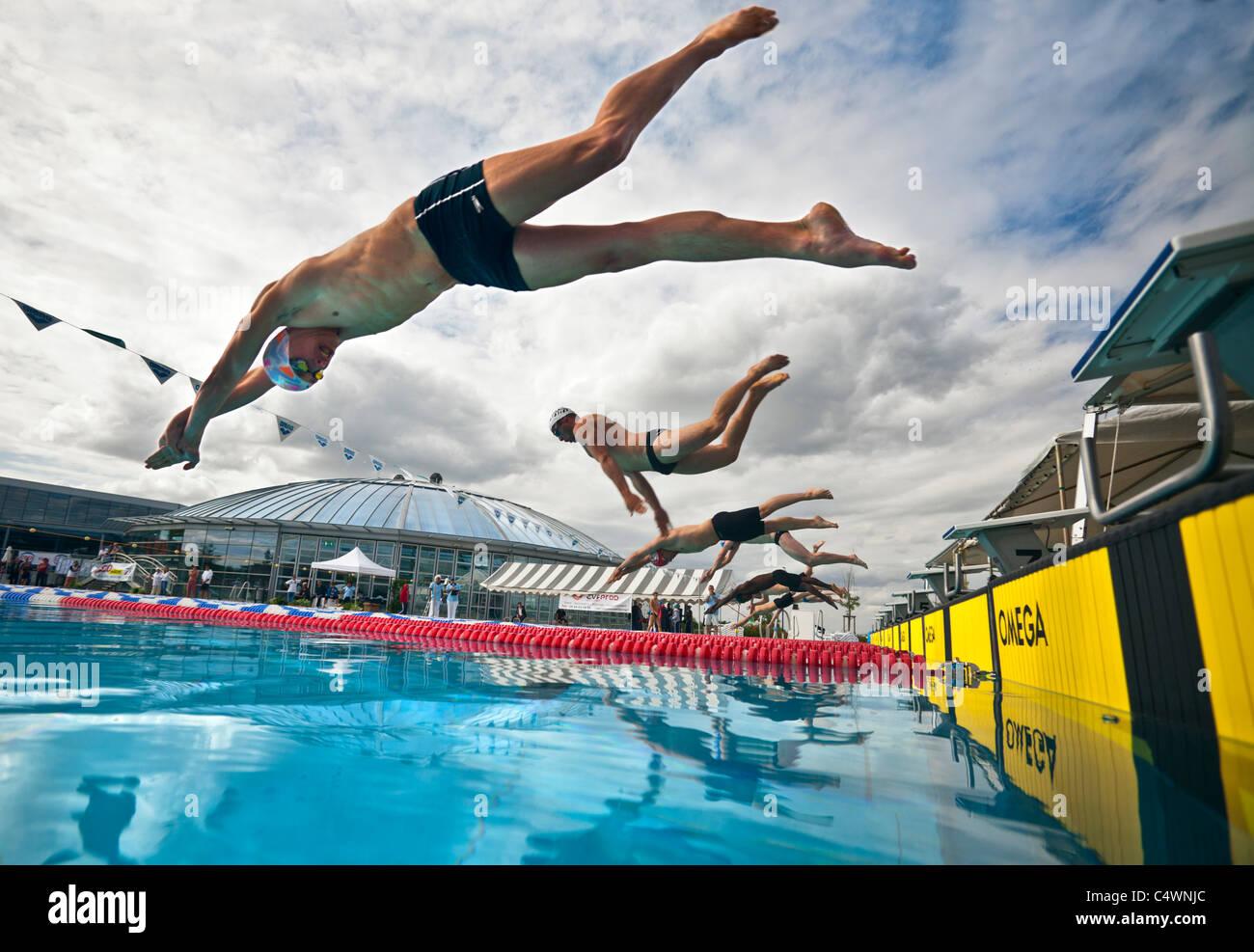 Les figures emblématiques de la natation française en compétition