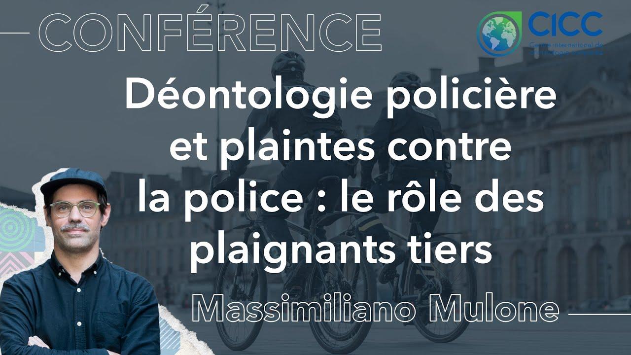 Recommandations pour renforcer la déontologie policière