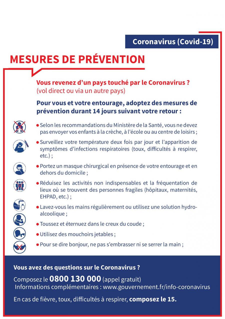 Mesures préventives à envisager pour éviter de futurs incidents