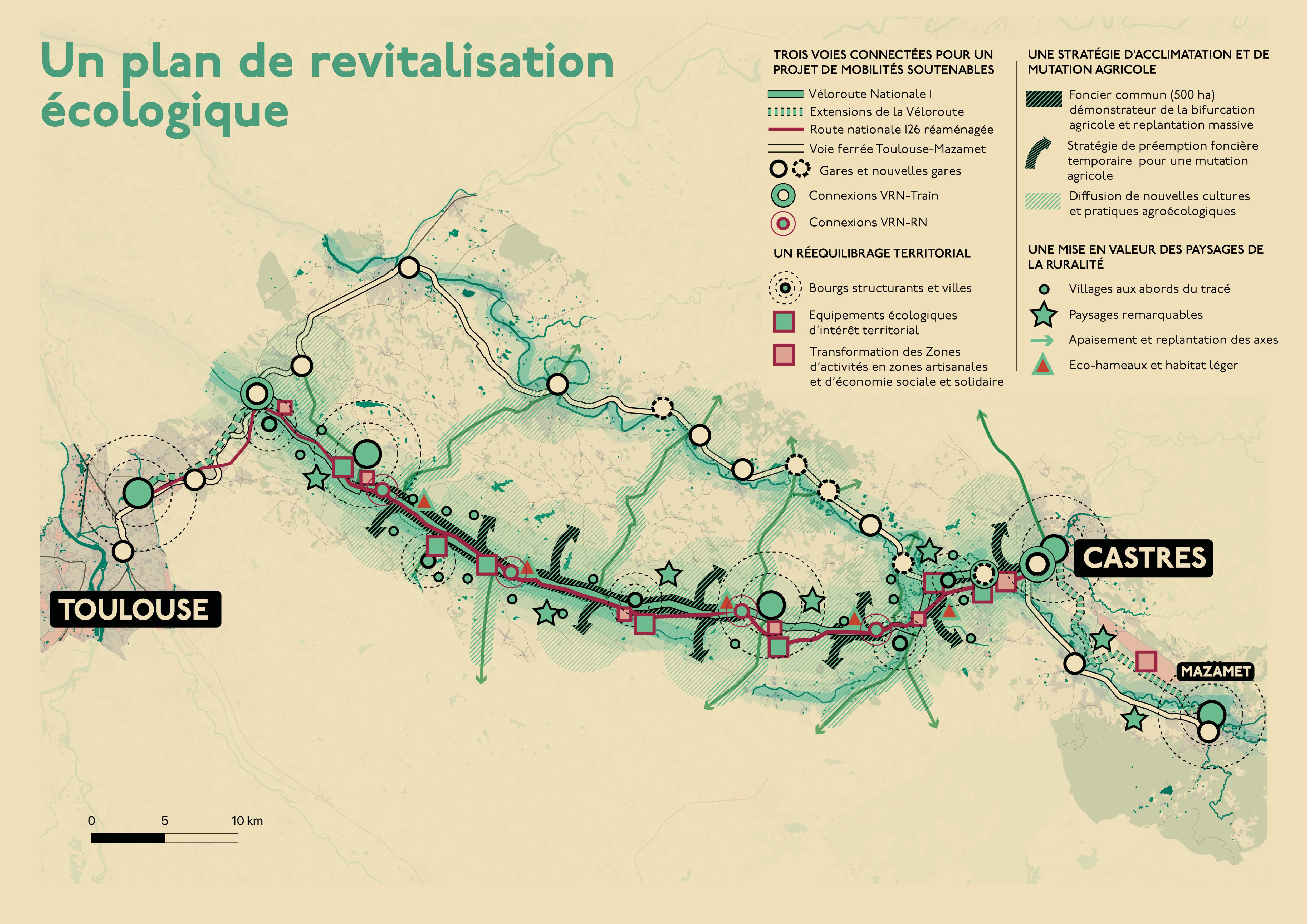 Perspectives d'avenir pour la mobilité entre Toulouse et Castres