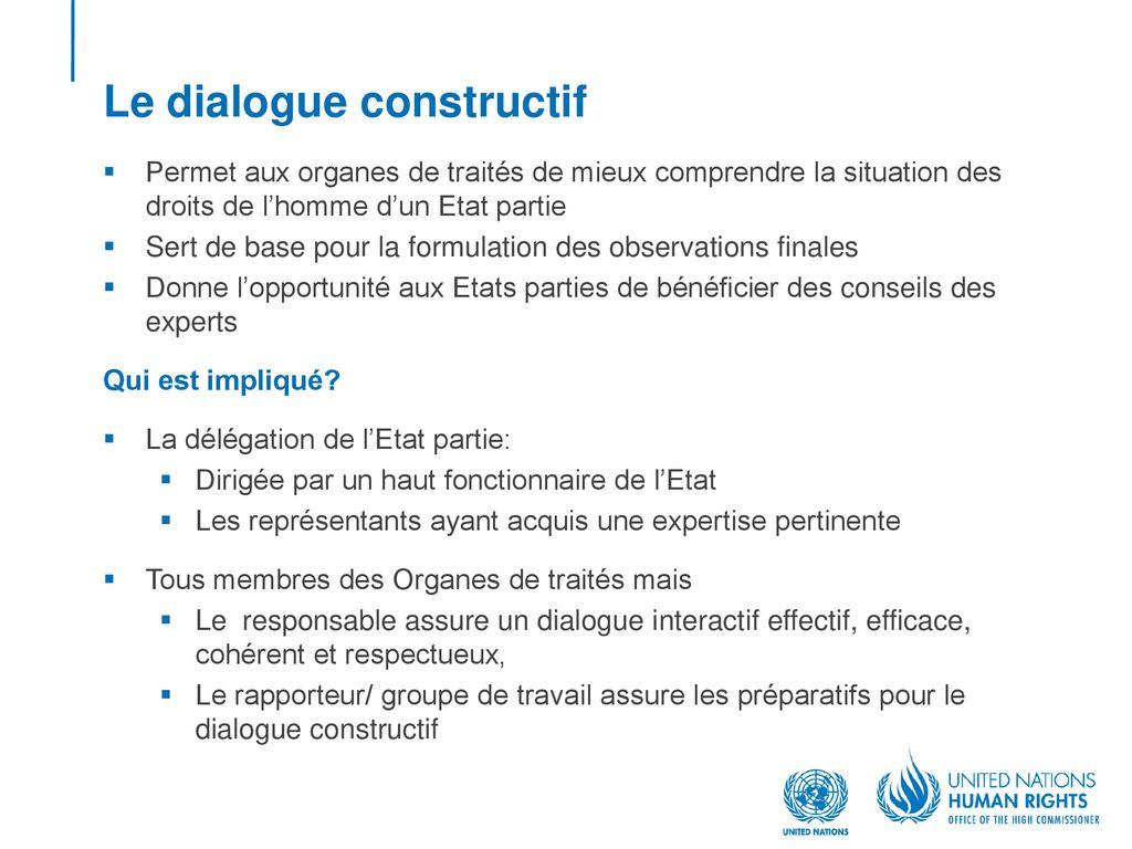 Propositions ‌pour‍ un dialogue constructif entre les ⁢nations