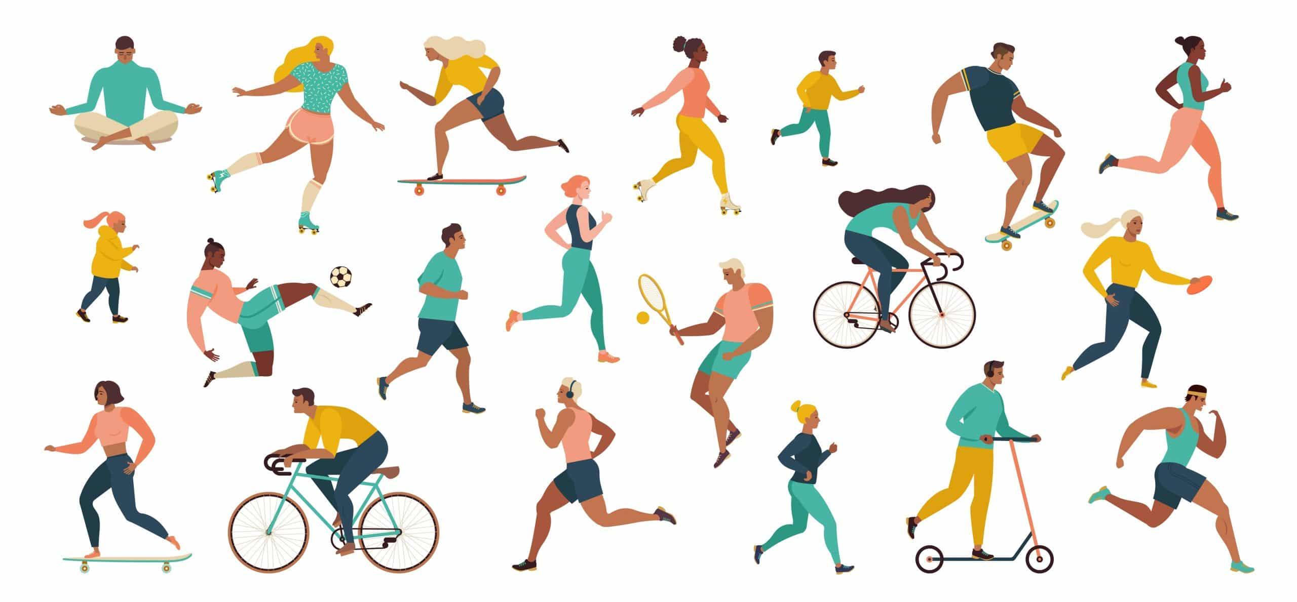 Activités sportives pour tous les goûts et tous les âges