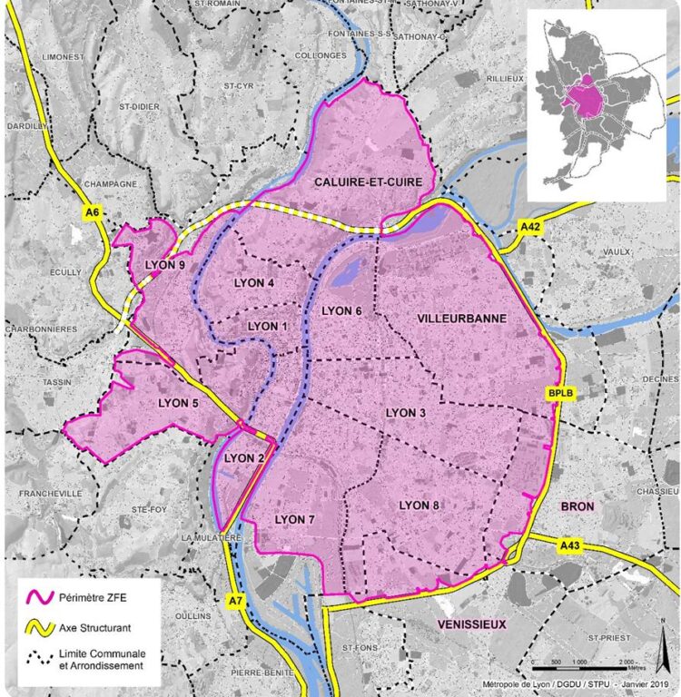 Dimanche 6 avril, un appel à manifester contre la ZFE à Lyon – mesinfos
