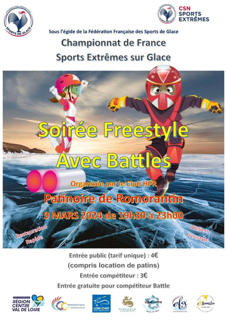 Thrills on Ice: The Exciting French Extreme Sports Championship in Niort!
