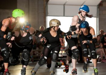 Ce week-end, l’équipe de France de roller derby s’affronte à Lille lors d’un tournoi européen palpitant !