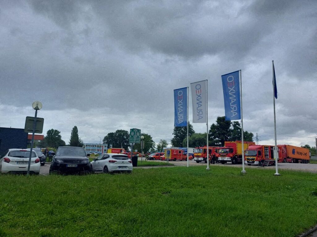 Strasbourg Factory Erupts in Fire and Explosion: 150 Evacuated, No Injuries Reported!
