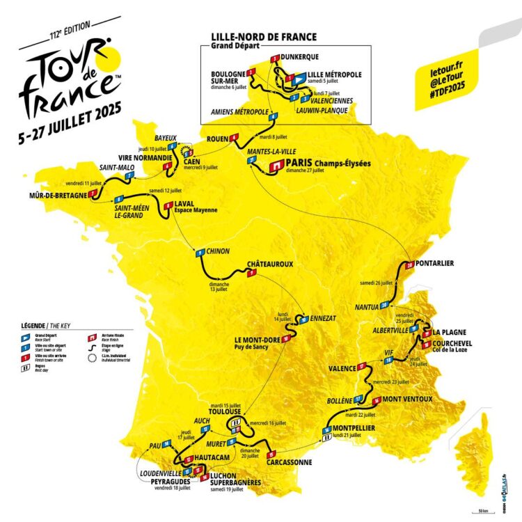 Discover the Exciting 2025 Tour de France Routes Unveiled Around Toulouse!