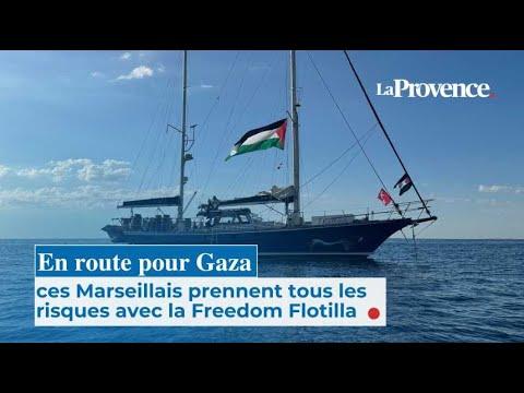 Bateau pour Gaza intercepté : deux Marseillais à bord, la France exige leur retour rapide