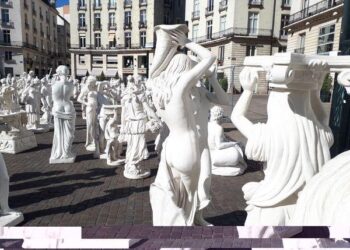 Découvrez en exclusivité les nouvelles statues qui vont transformer la place Royale à Nantes