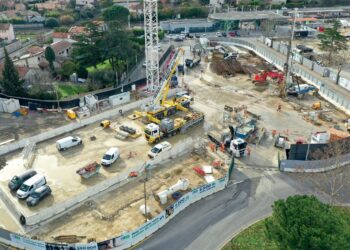 Spectaculaire effondrement du plancher d’une maison en plein cœur de Toulouse à cause des travaux de la future ligne C